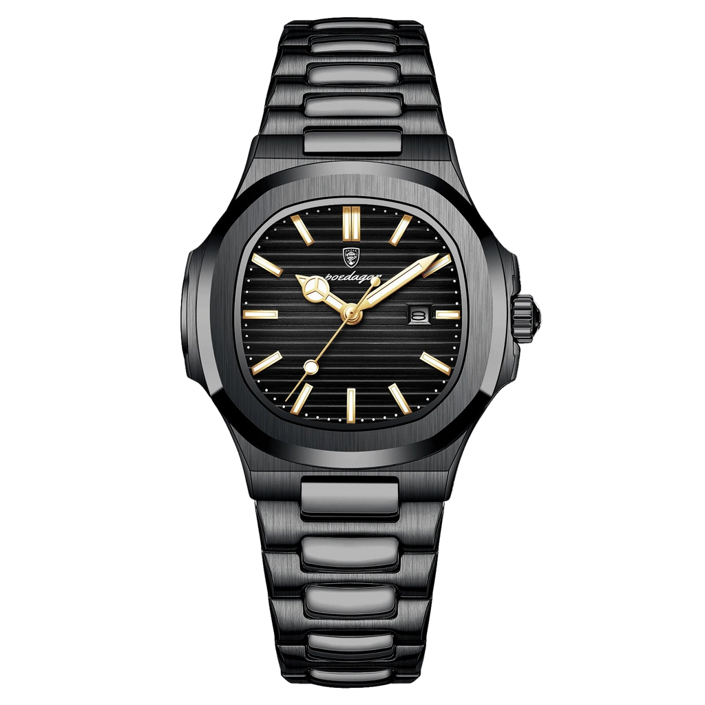 POEDAGAR Luxury Square Watch for Woman Waterproof Luminous Date Ladies Watch Stainless Steel Quartz Women's Watches Female...