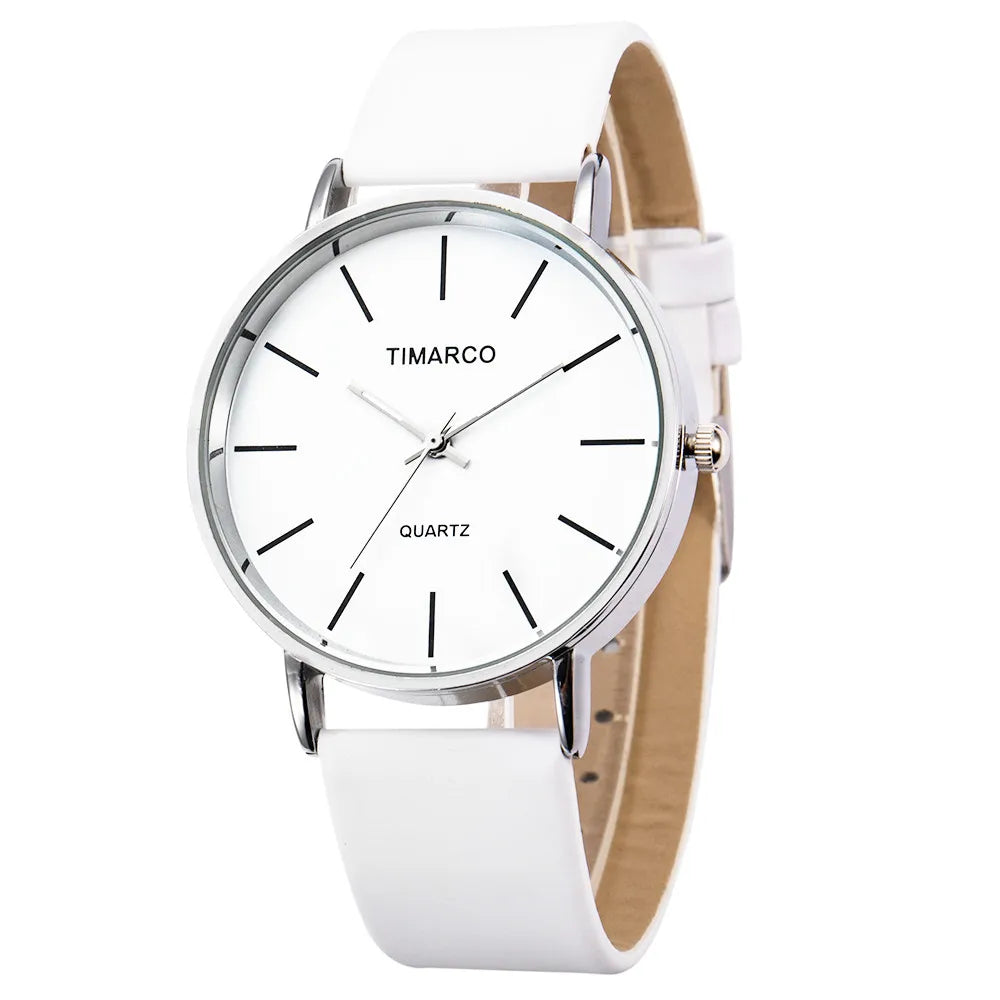 Women's Watches Simple Style Watch Fashion Metal Round Dial Analog Quartz Watch for Men Women Minimalist Watch Quartz Cloc...
