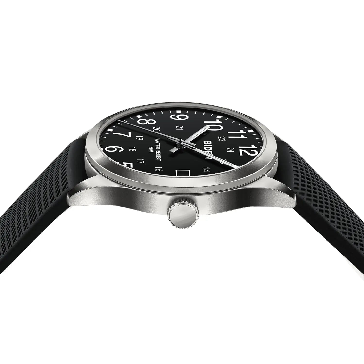 VASTARA vastara - biden men's watch quartz sports unisex timepiece - waterproof metal watch (USA)