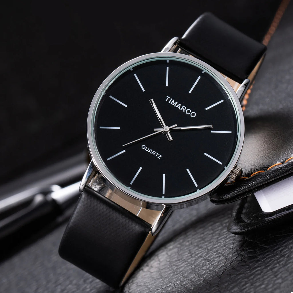 Women's Watches Simple Style Watch Fashion Metal Round Dial Analog Quartz Watch for Men Women Minimalist Watch Quartz Cloc...