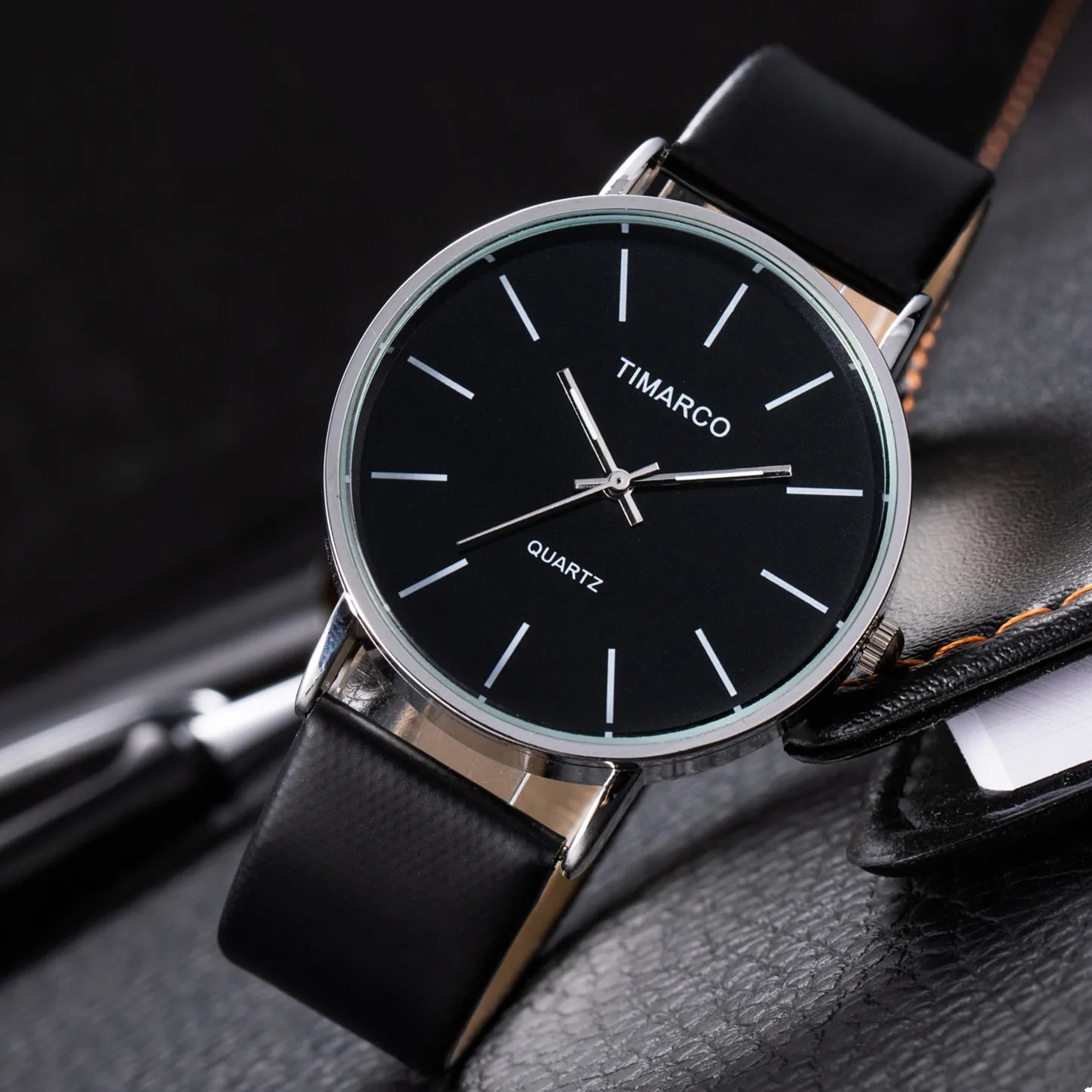 Women's Watches Simple Style Watch Fashion Metal Round Dial Analog Quartz Watch for Men Women Minimalist Watch Quartz Cloc...