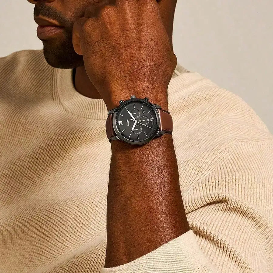 VASTARA vastara - fossil man watches fashion chronograph watch unisex timepiece - chronograph stainless steel watch (USA)