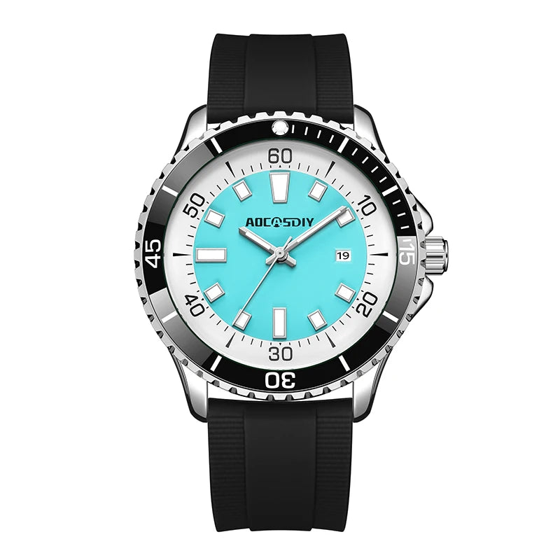 TitanForge™ ChronoX – Luminous Waterproof Sports Watch for Men
