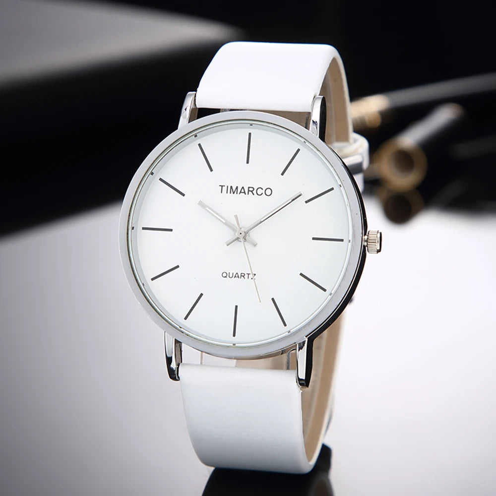 Women's Watches Simple Style Watch Fashion Metal Round Dial Analog Quartz Watch for Men Women Minimalist Watch Quartz Cloc...