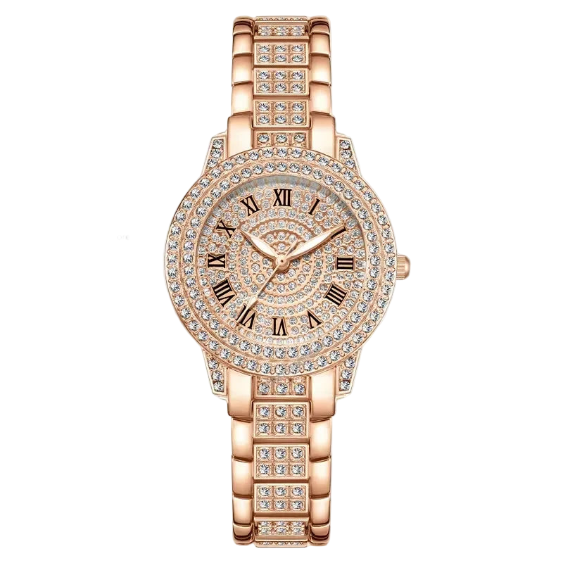 Luxury Women Shiny Bracelet Watches Fine Zircon Mechanical Lady Wristwatches Fashion Folding Watches Buckle Watch Reloj Mu...