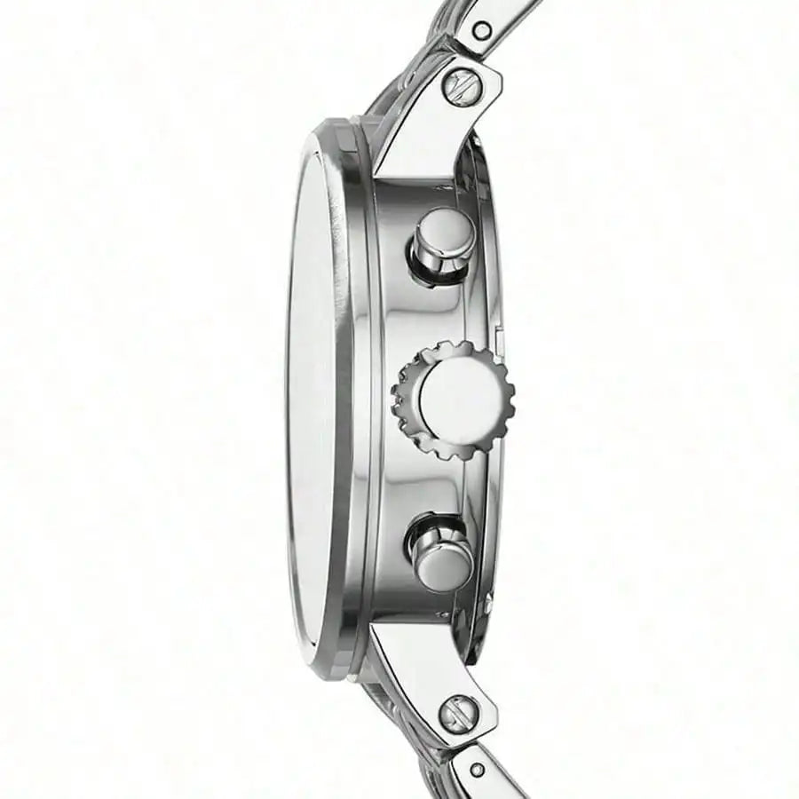 VASTARA vastara - fossil woman watches quartz watch-stainless steel dial and strap unisex timepiece - stainless steel