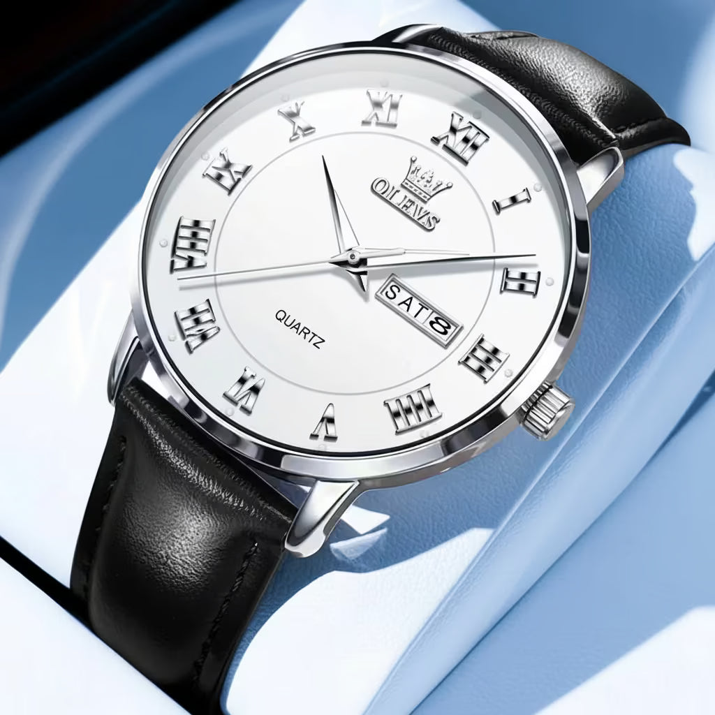 sale Veragio Lux™ – Roman Chrono Steel Edition - Product photo