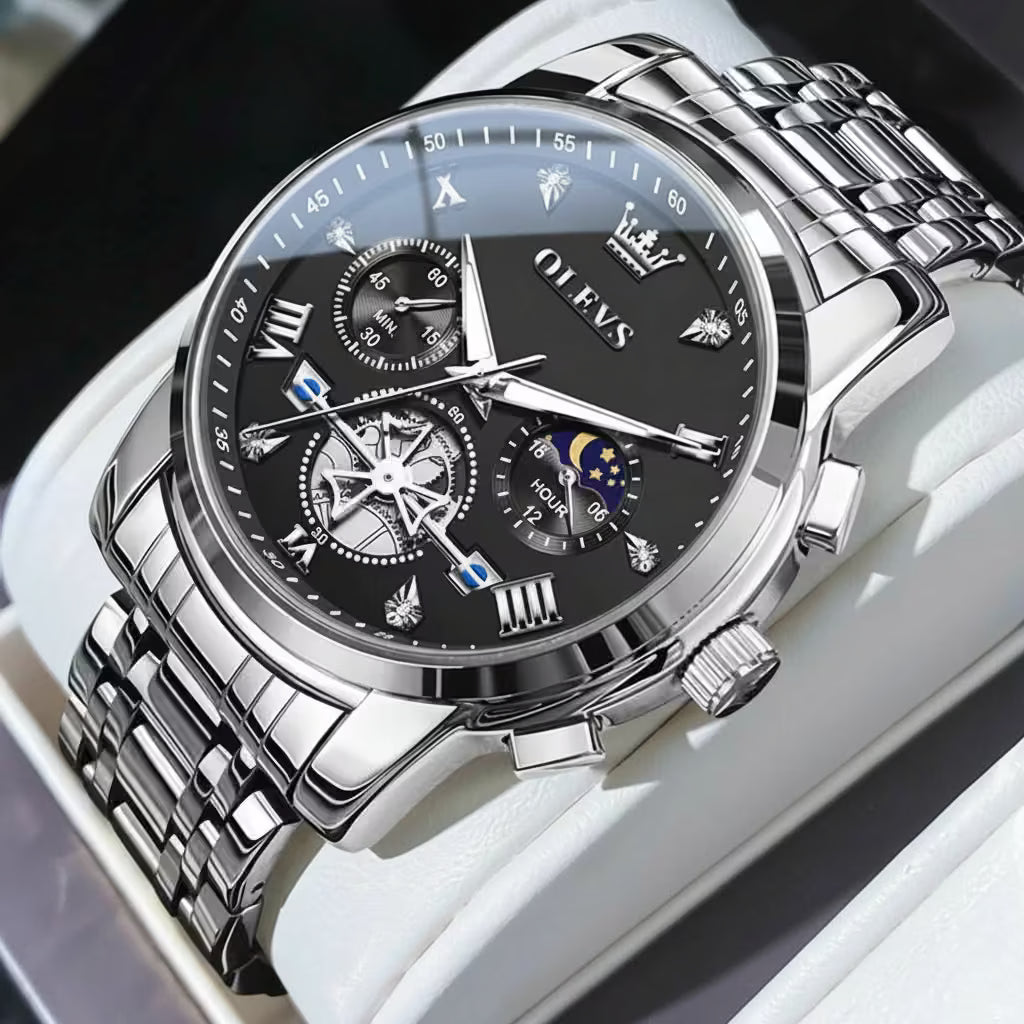 Apollo Chrono™ – Classic Men's Multifunction Watch