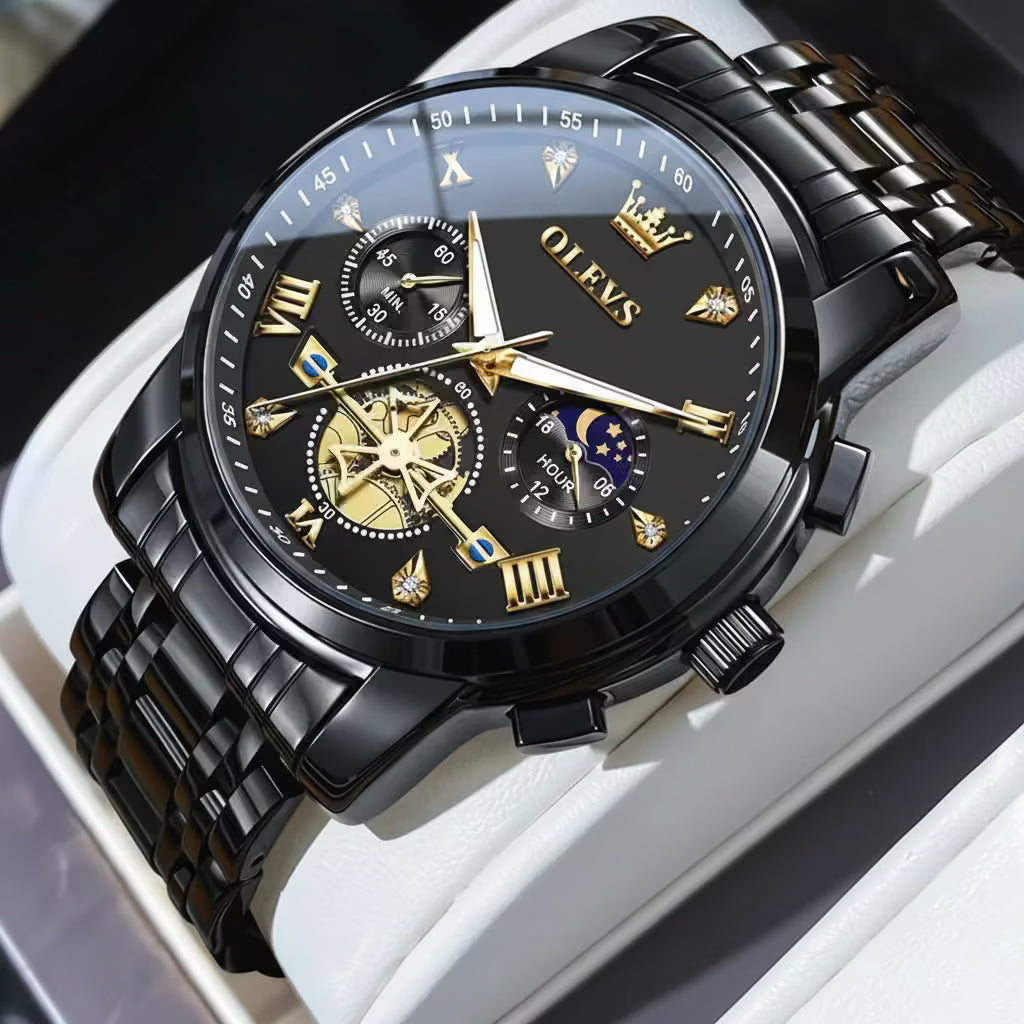 Apollo Chrono™ – Classic Men's Multifunction Watch