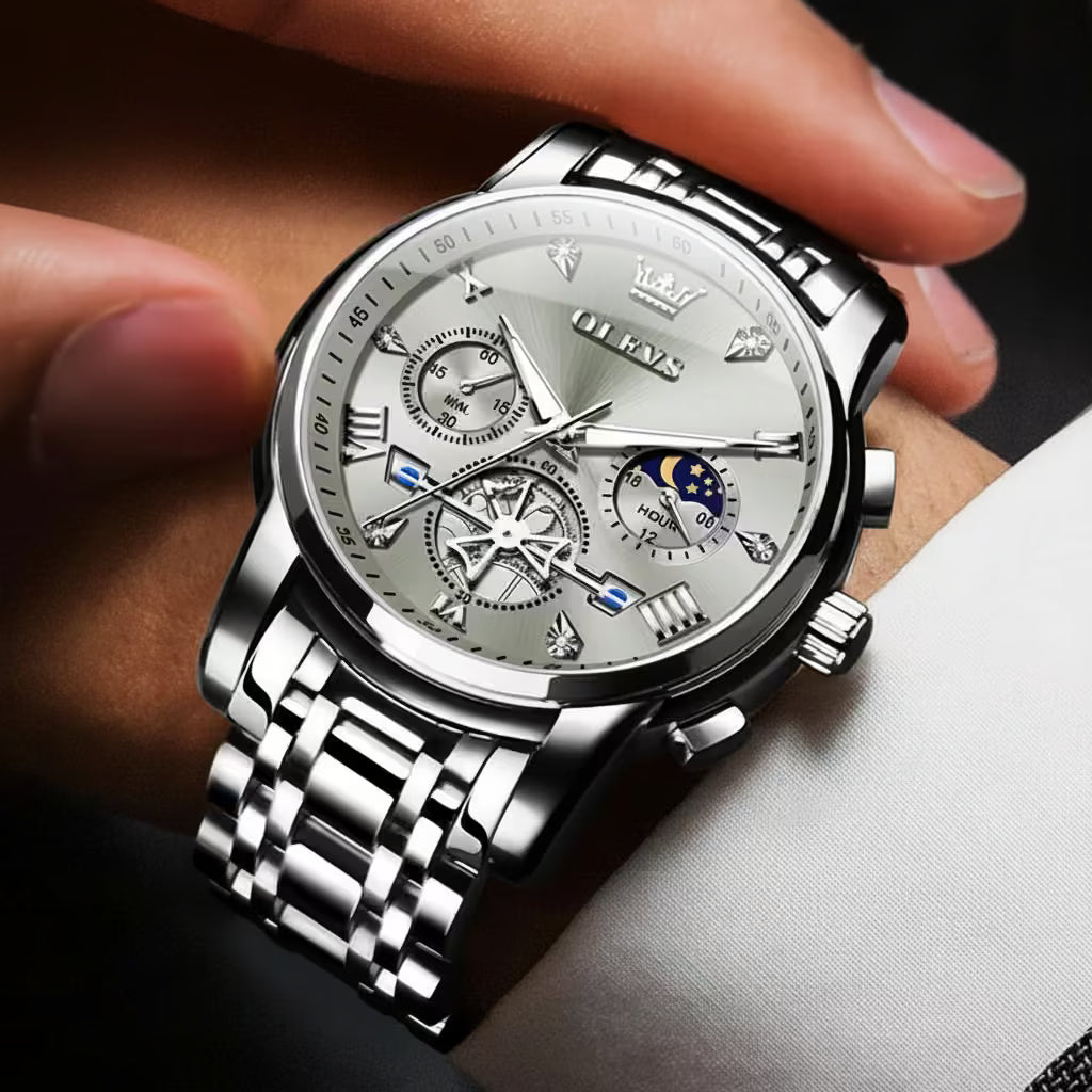 Apollo Chrono™ – Classic Men's Multifunction Watch