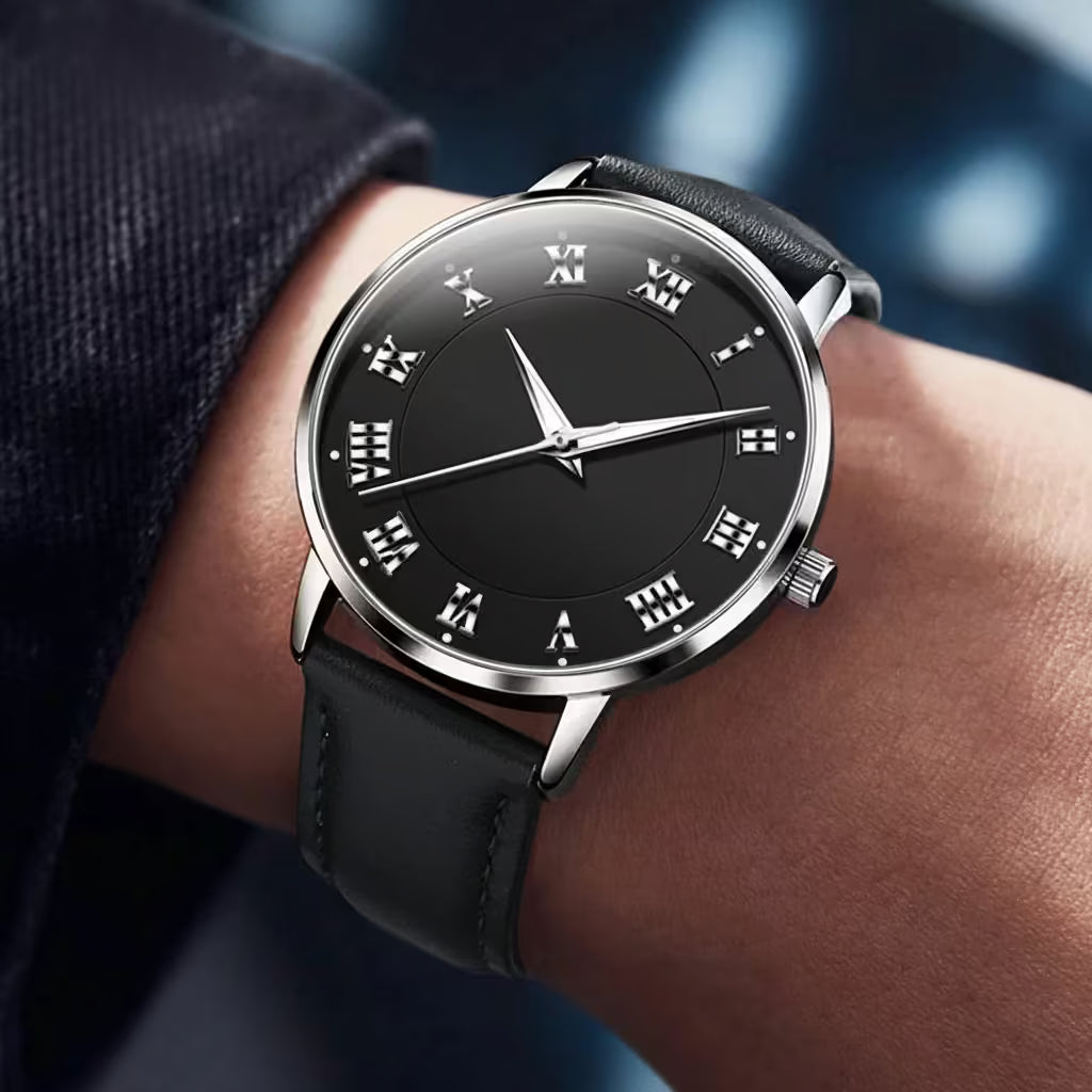 Veragio Lux™ – Roman Chrono Steel Edition - High quality product image