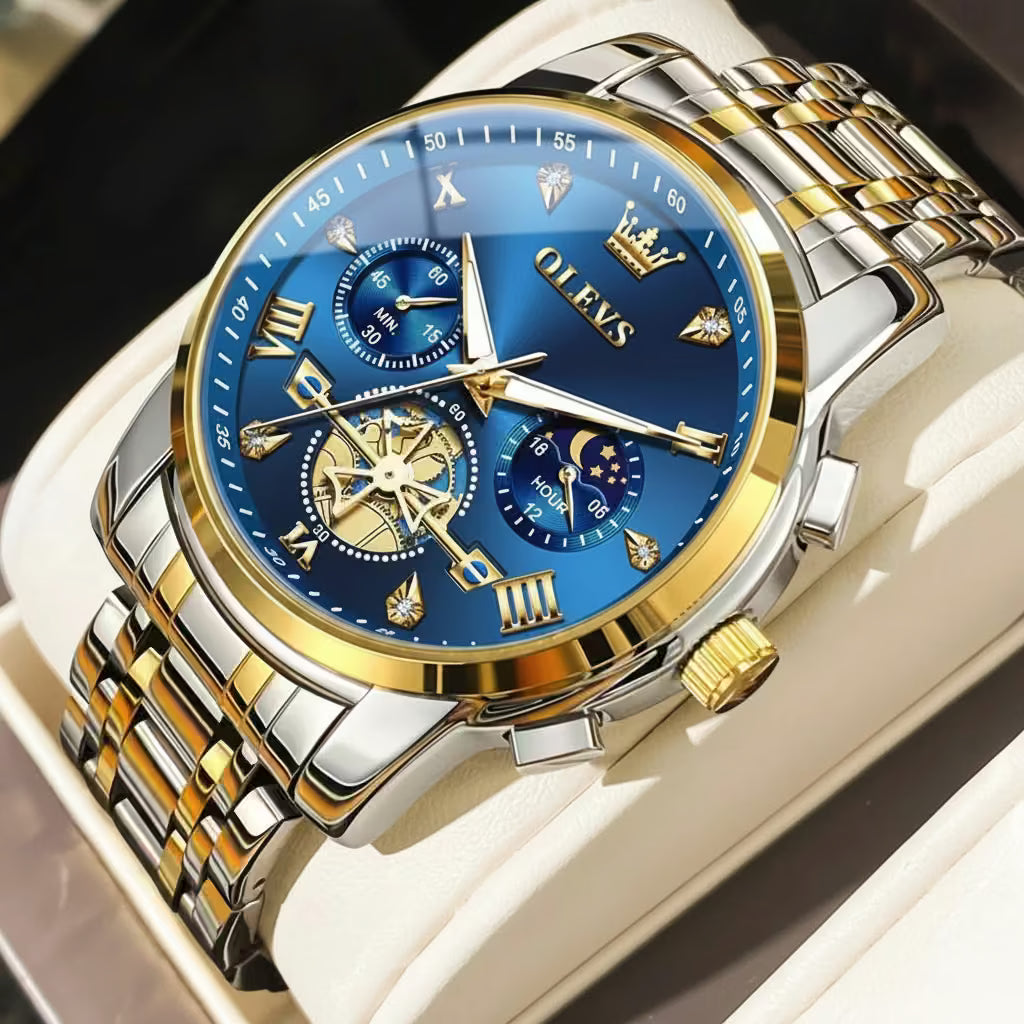 Apollo Chrono™ – Classic Men's Multifunction Watch